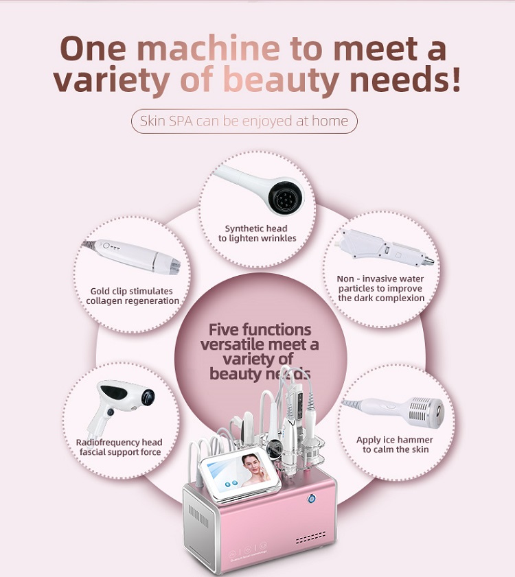 11Vacuum Mesotherapy Device with Cold Hammer for Facial Recovery