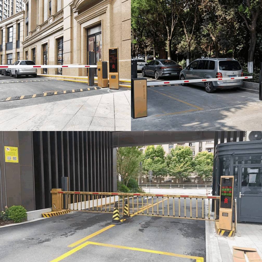Barrier Gate Motor AC DC Untuk Struktur Parkir Tanpa Penjaga Otomatis