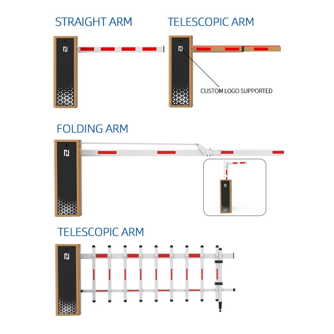 Automated Traffic Boom Barrier Gate for Enhanced Commercial Property Security