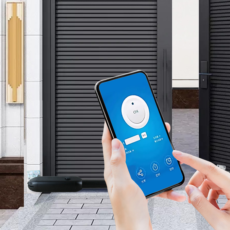 Mô Tơ Cổng Mở Xoay Tự Động Cánh Đơn 400kg DC24V - Động Cơ Tay Đòn Công Suất 60W Bền Bỉ