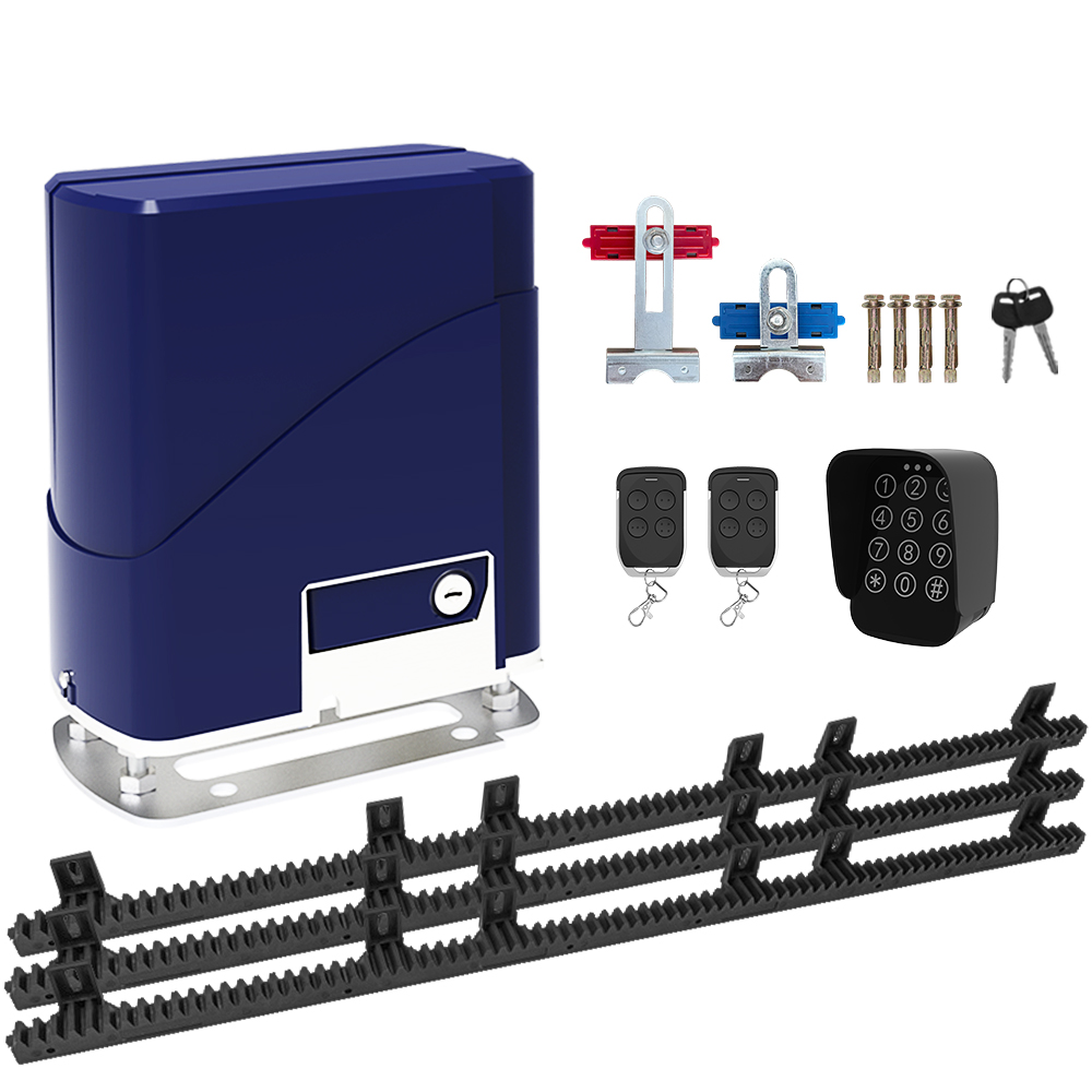 Mô Tơ Cửa Cổng Lùa Tự Động 800kg - Thiết Bị Đóng Mở Cổng Trượt Điều Khiển Từ Xa Baroxon